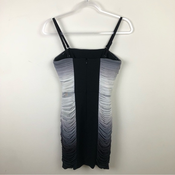 Dress The Population Ombré ruched side panel Bodycon dress size: XS - Picture 8 of 15